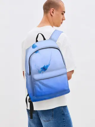 Рюкзак джинсовый / МЕДУЗЫ | ГРАДИЕНТ