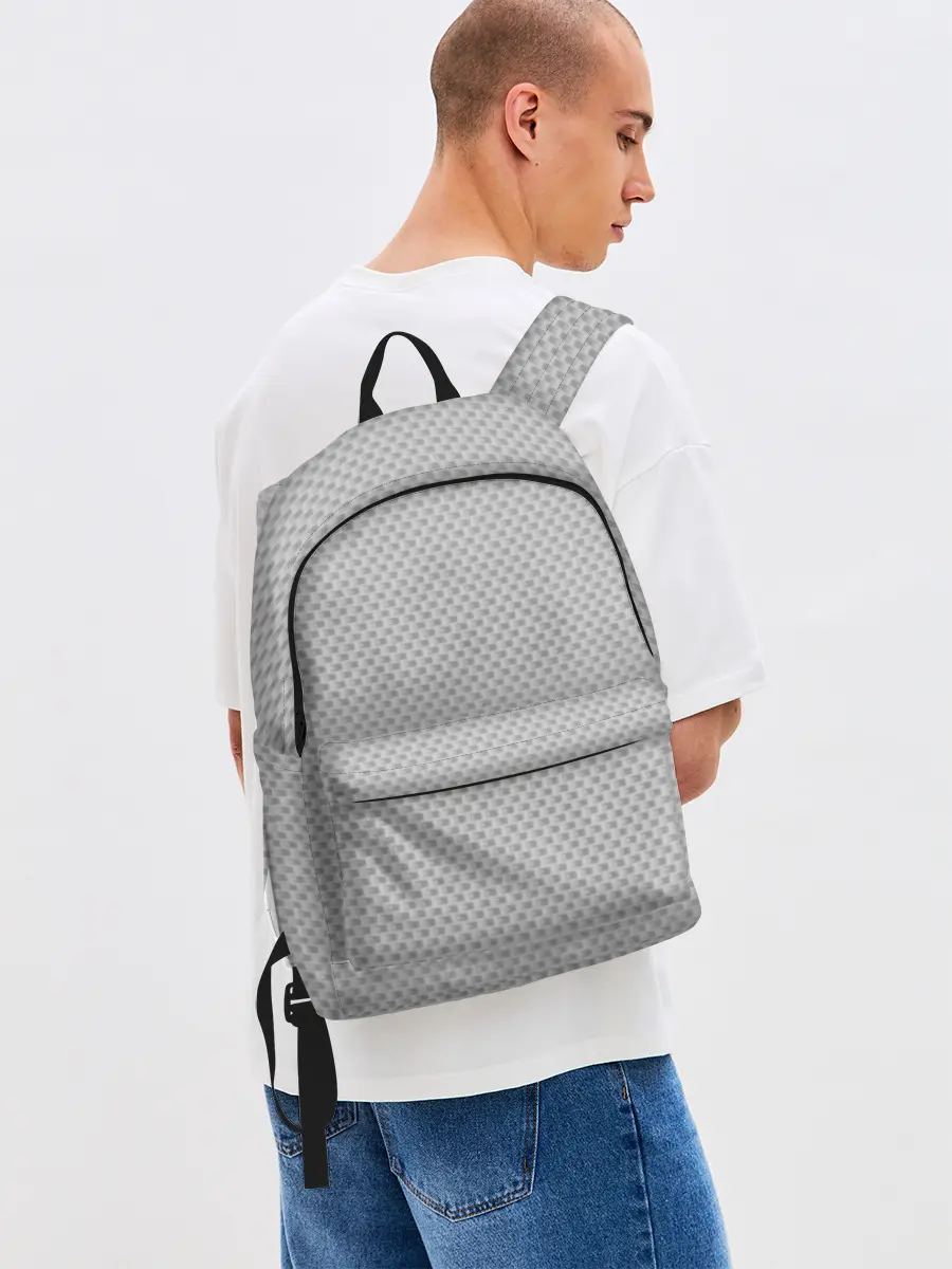 Рюкзак джинсовый / GRAY CARBON