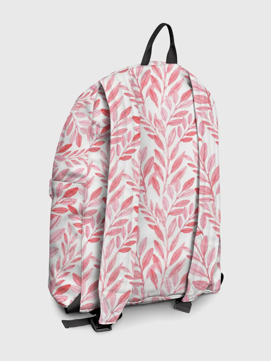 Рюкзак джинсовый / Пастельные растения