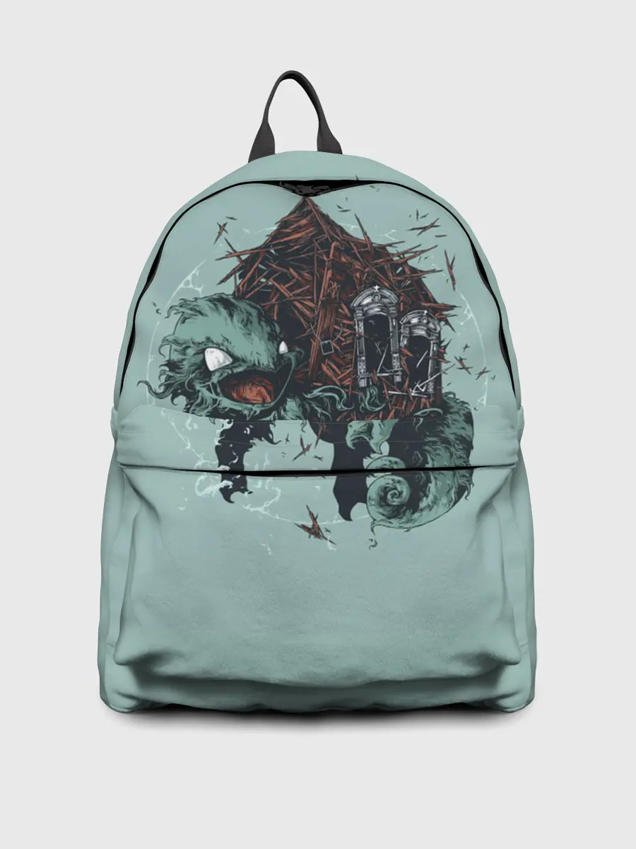 Рюкзак джинсовый / Домик Сквиртла