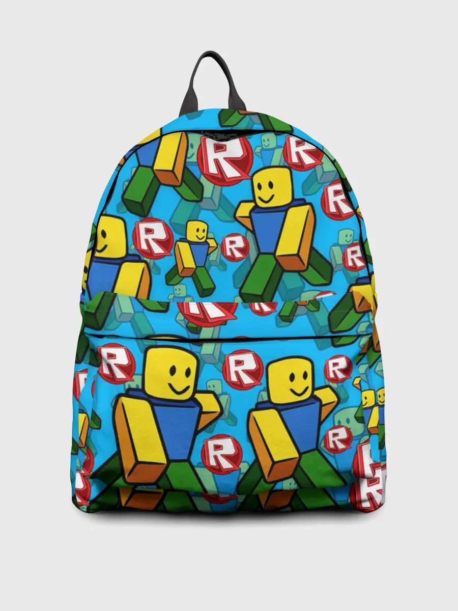 Рюкзак джинсовый / ROBLOX / РОБЛОКС / NOOB / НУБ