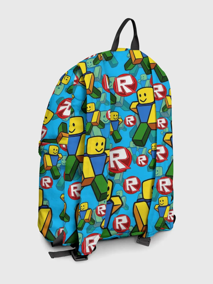 Рюкзак джинсовый / ROBLOX / РОБЛОКС / NOOB / НУБ