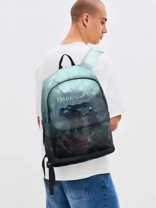 Рюкзак джинсовый / Darksiders | Гнев Войны