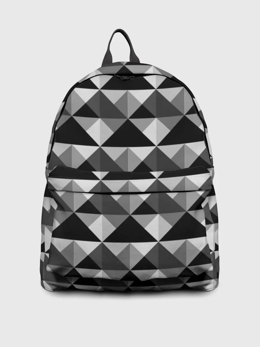 Рюкзак джинсовый / Современный геометрический