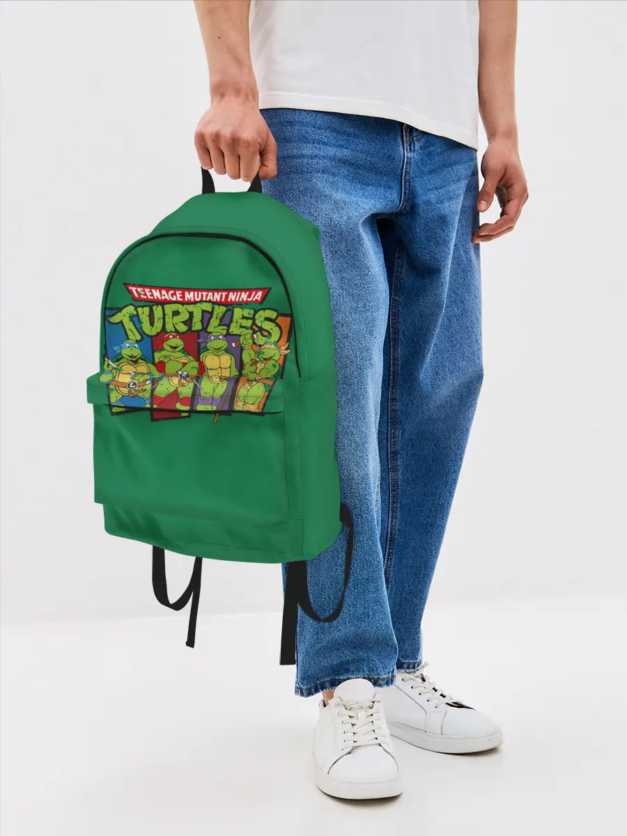 Рюкзак джинсовый / Черепашья сила