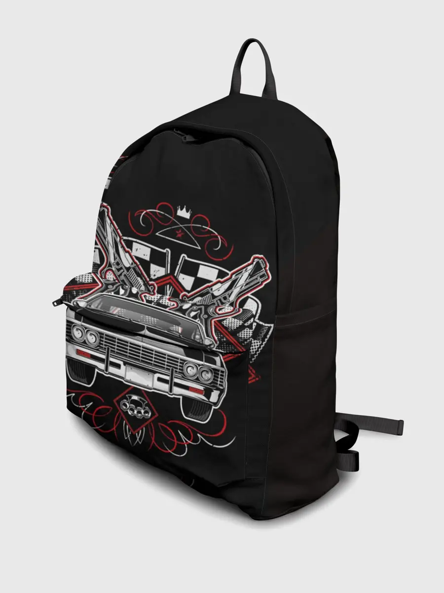 Рюкзак джинсовый / МАШИНА