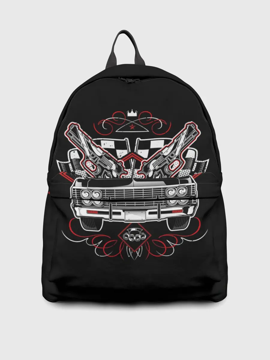 Рюкзак джинсовый / МАШИНА