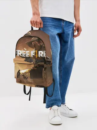 Рюкзак джинсовый / FREE FIRE