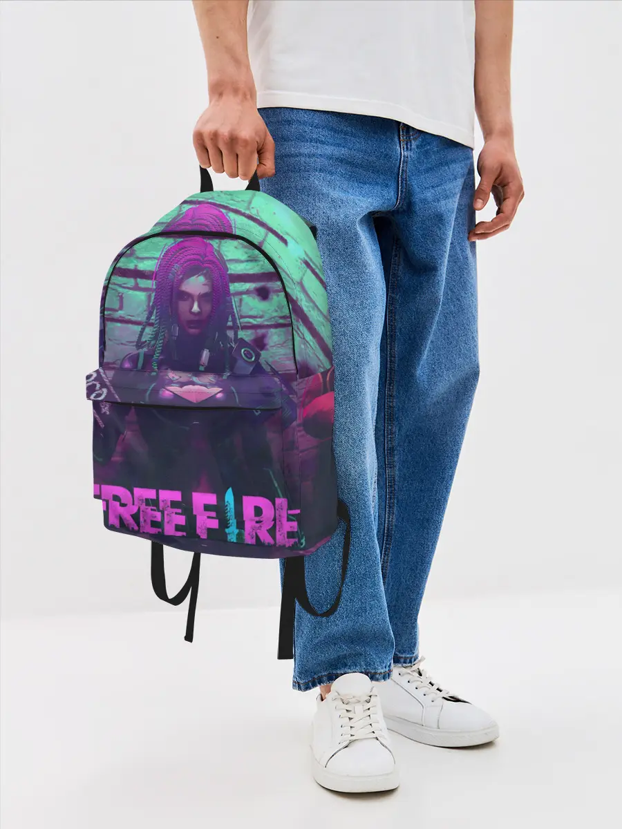Рюкзак джинсовый / FREE FIRE