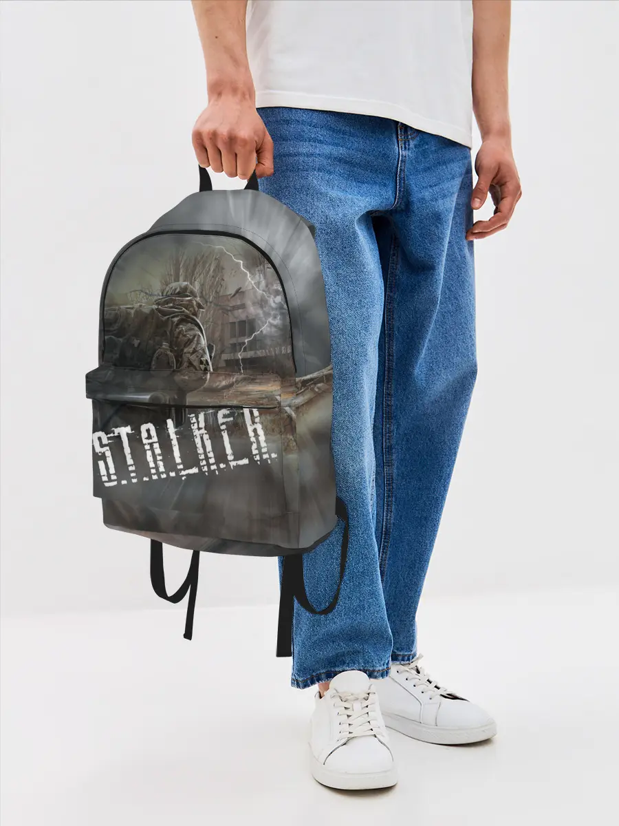 Рюкзак джинсовый / Отчуждение | S.T.A.L.K.E.R.
