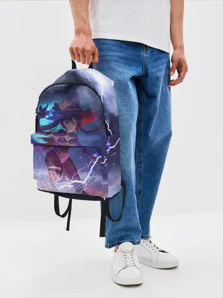 Рюкзак джинсовый / Genshin Impact | Геншин Импакт