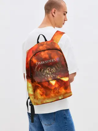 Рюкзак джинсовый / Darksiders 3 | Гнев Войны 3