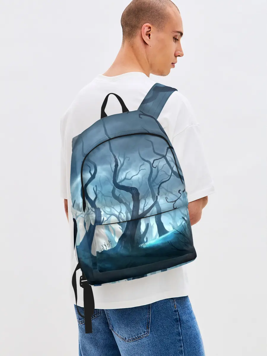 Рюкзак джинсовый / ДРЕМУЧИЙ ЛЕС