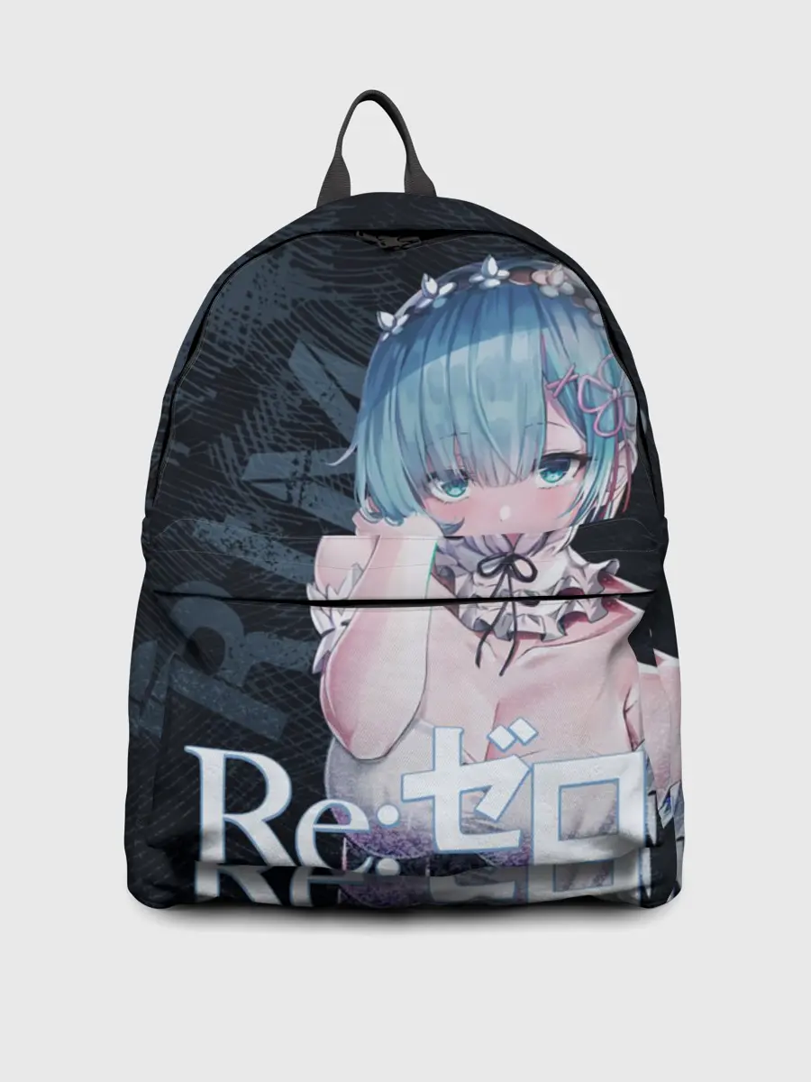 Рюкзак джинсовый / Рем Re:Zero