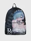 Рюкзак джинсовый / Рем Re:Zero
