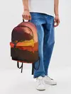 Рюкзак джинсовый / СОЛНЦЕ НАД АФРИКОЙ