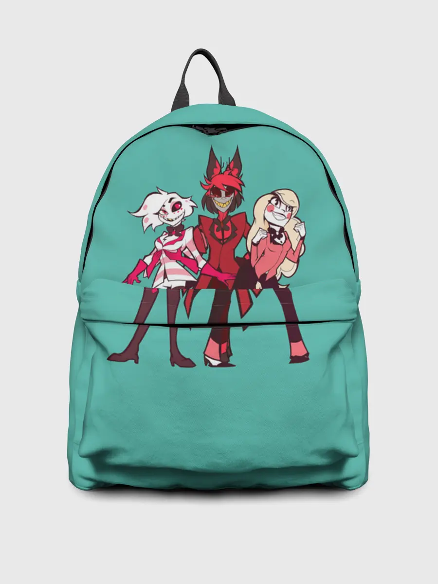 Рюкзак джинсовый / Команда Хазбин