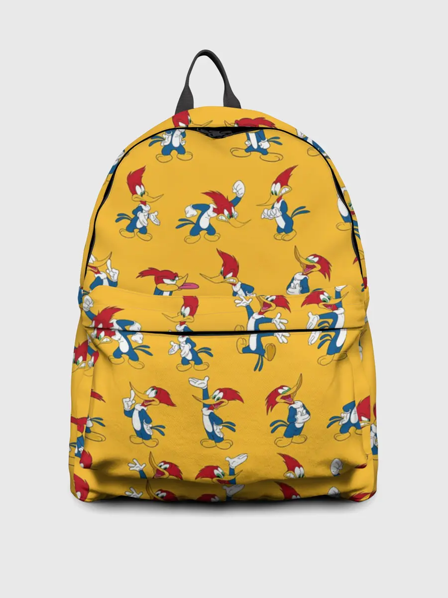 Рюкзак джинсовый / Такой разный Дятел Вуди