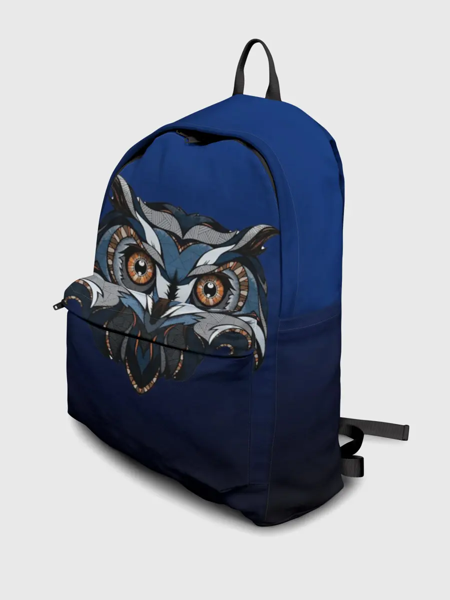 Рюкзак джинсовый / Сова