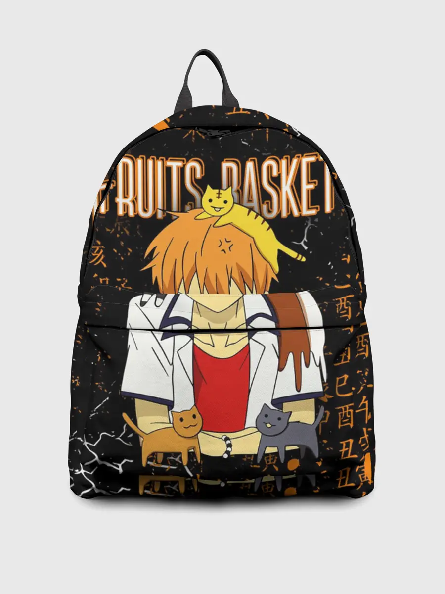 Рюкзак джинсовый / FRUITS BASKET / КЁ СОМА