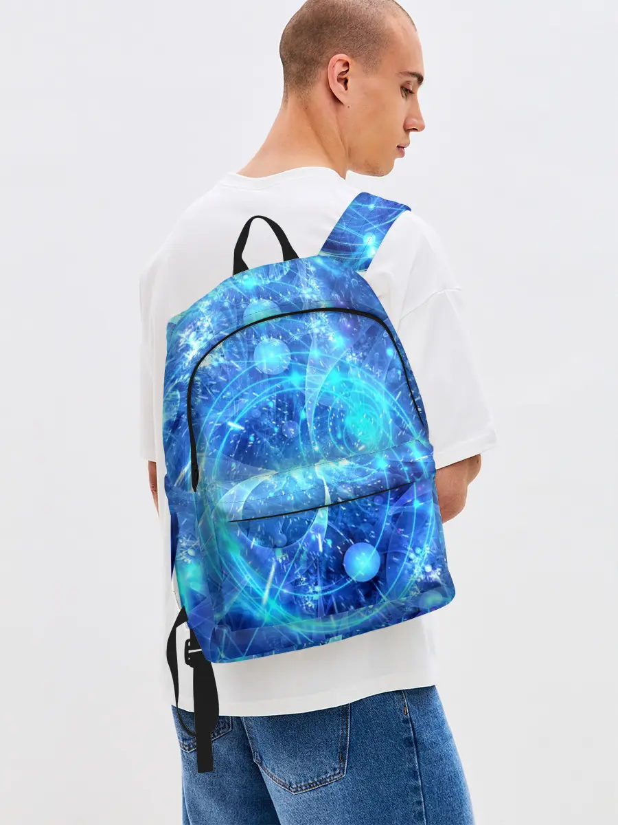 Рюкзак джинсовый / Вибрация воздуха