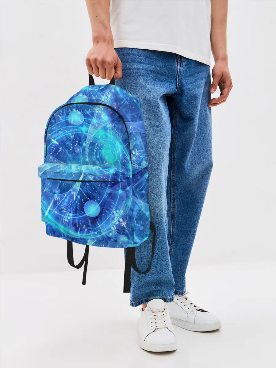 Рюкзак джинсовый / Вибрация воздуха