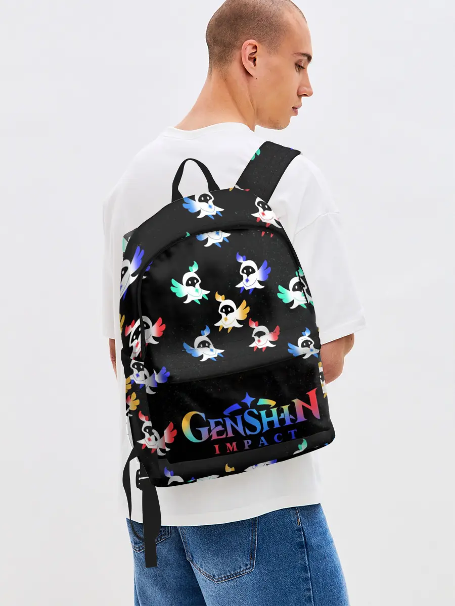 Рюкзак джинсовый / ЭЛЕМЕНТЫ | ГЕНШИН