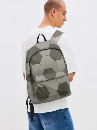 Рюкзак джинсовый / ФУТБОЛЬНЫЙ МЯЧ