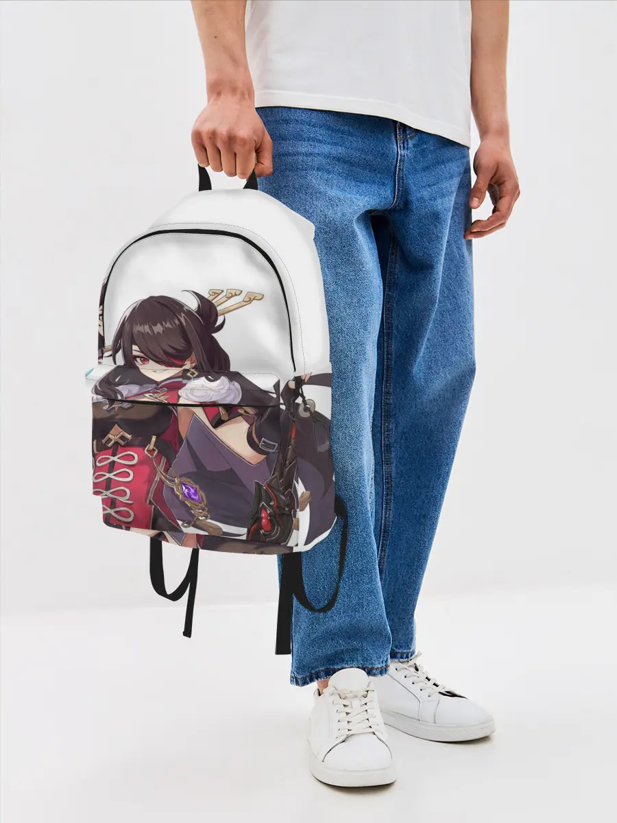 Рюкзак джинсовый / БЕЙ ДОУ | ГЕНШИН