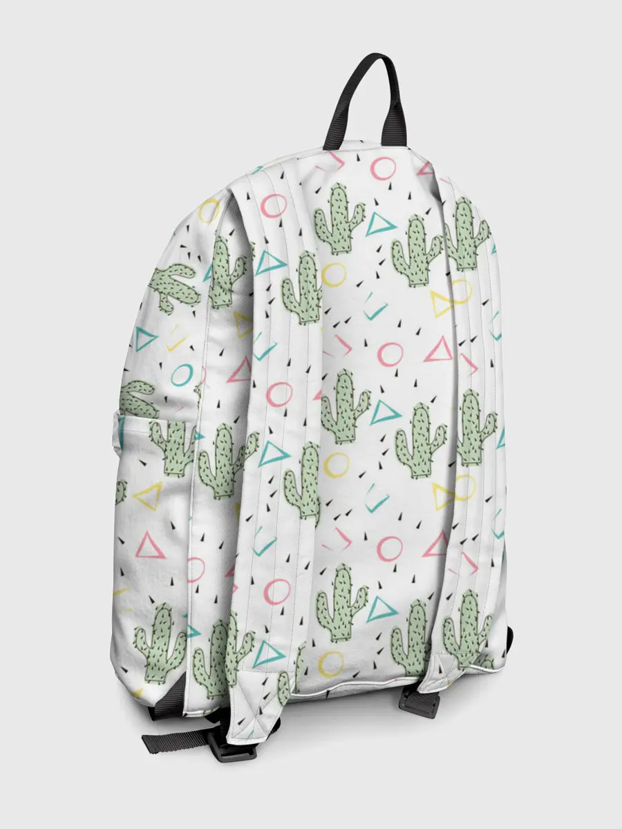 Рюкзак джинсовый / Кактусы