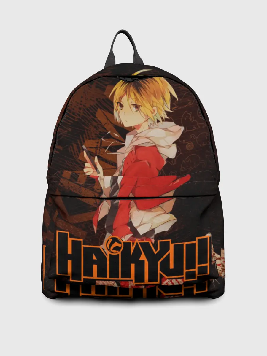 Рюкзак джинсовый / Кенма Козуме