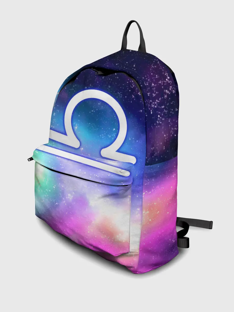 Рюкзак джинсовый / Весы / Libra, Знак зодиака