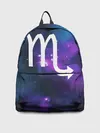 Рюкзак джинсовый / Скорпион / Scorpio, Знак зодиака