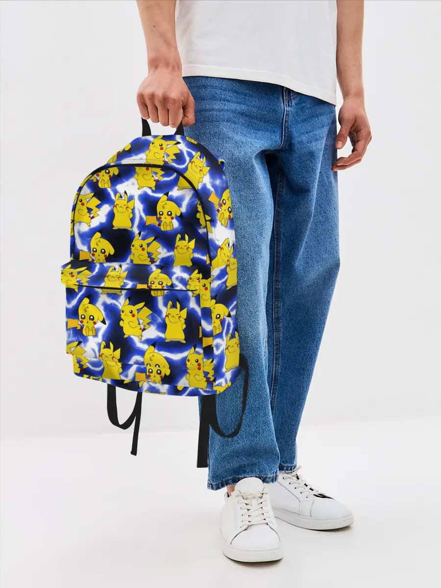 Рюкзак джинсовый / Пикачу Electric Shock