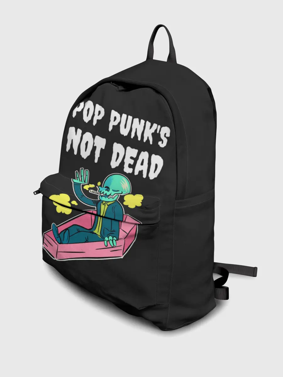 Рюкзак джинсовый / Фанат Поп Панка