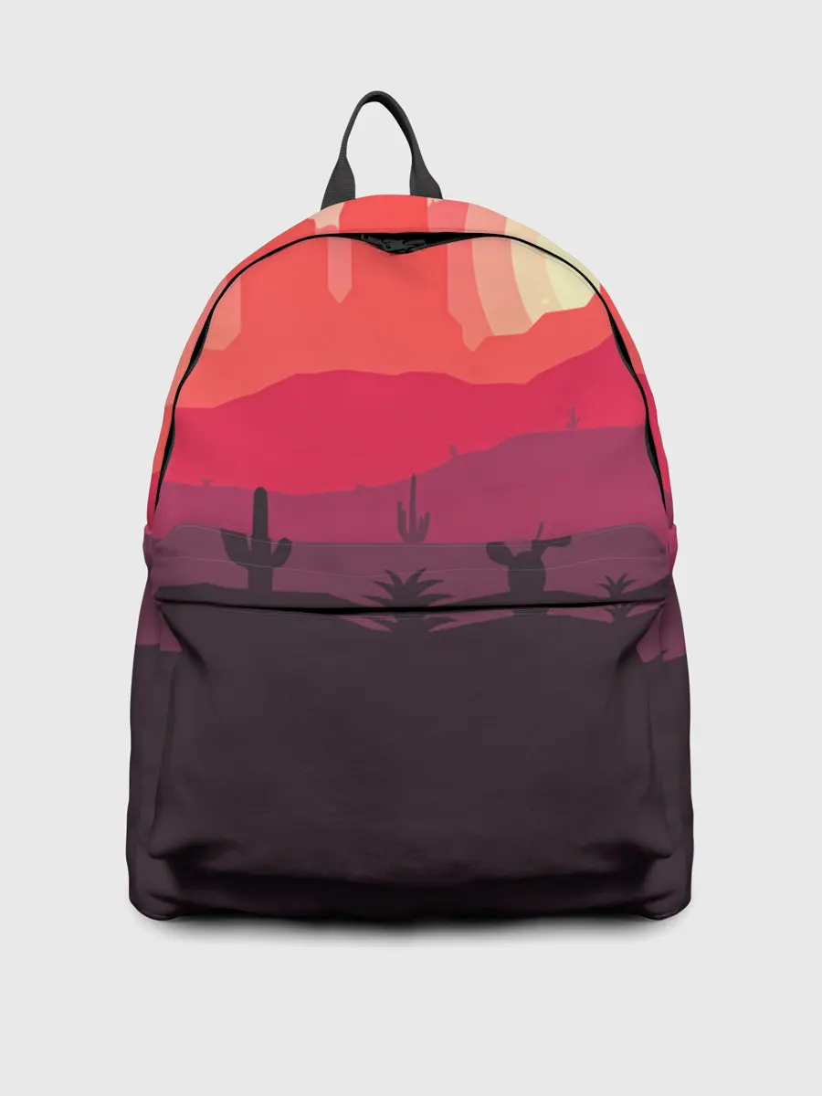 Рюкзак джинсовый / Пустыня