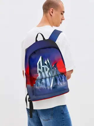 Рюкзак джинсовый / Ария - Мания величия