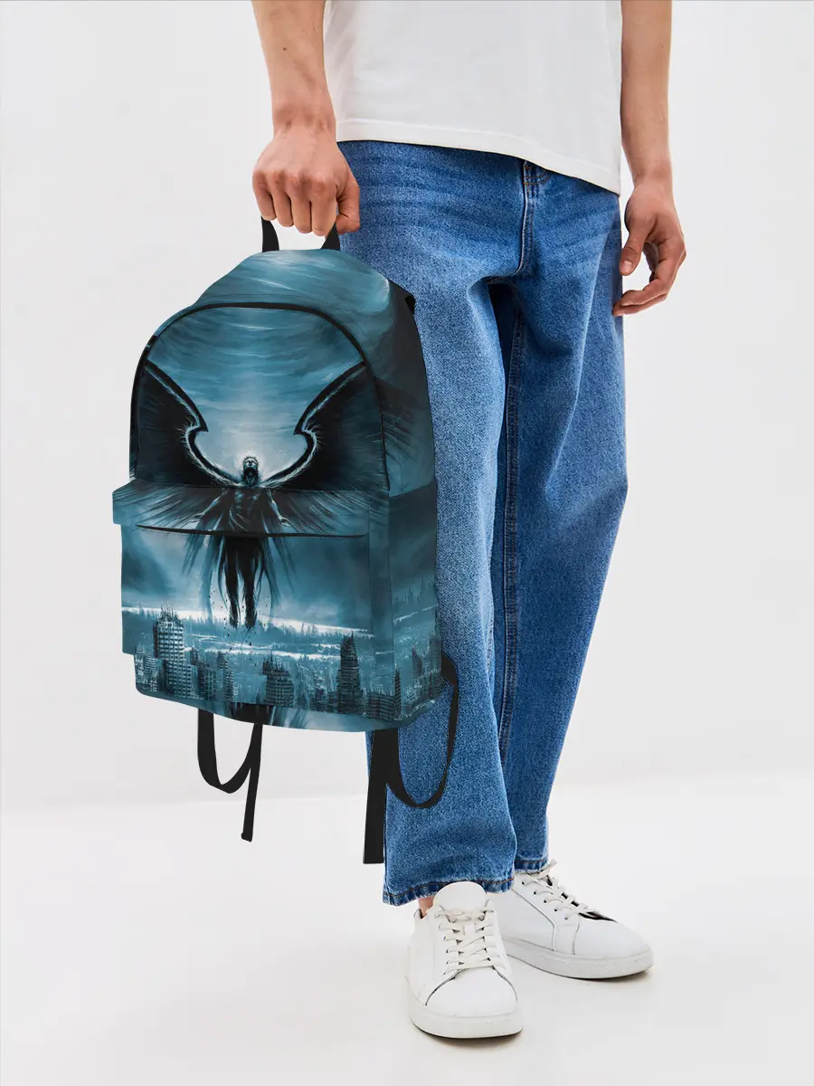 Рюкзак джинсовый / Ангел