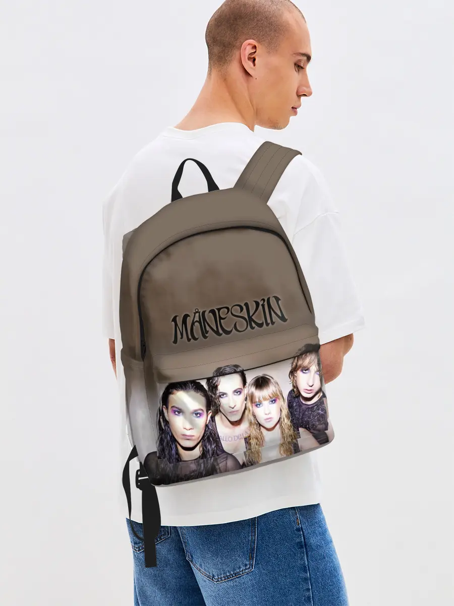 Рюкзак джинсовый / Maneskin