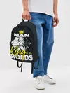 Рюкзак джинсовый / Man king of the roads