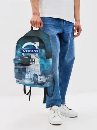 Рюкзак джинсовый / Volvo truck