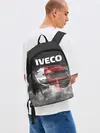Рюкзак джинсовый / Iveco truck