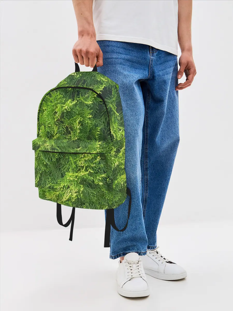 Рюкзак джинсовый / Хвойная масса