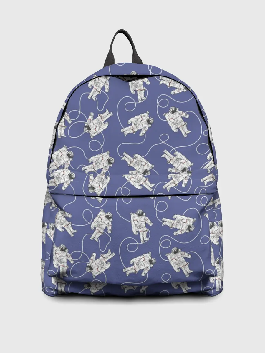 Рюкзак джинсовый / Астронавты в космосе