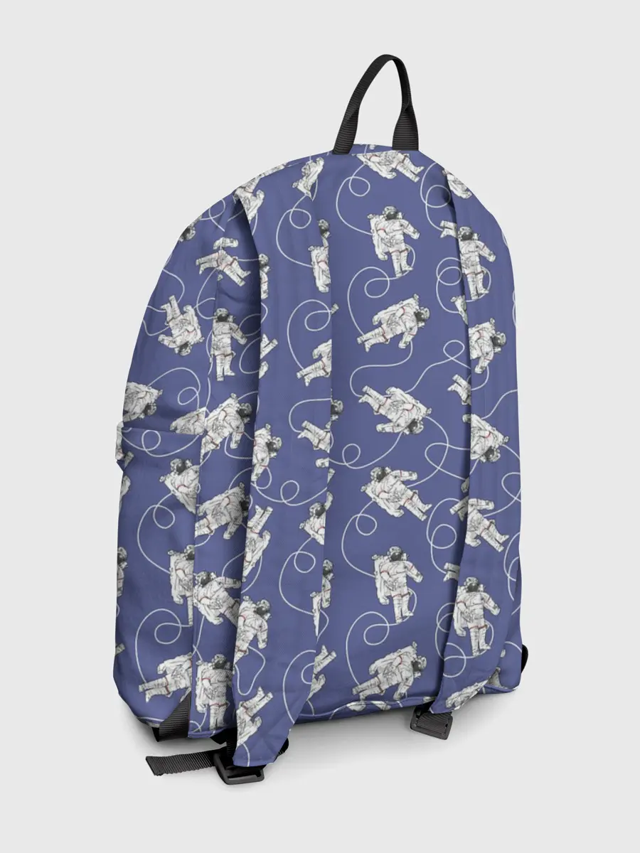 Рюкзак джинсовый / Астронавты в космосе