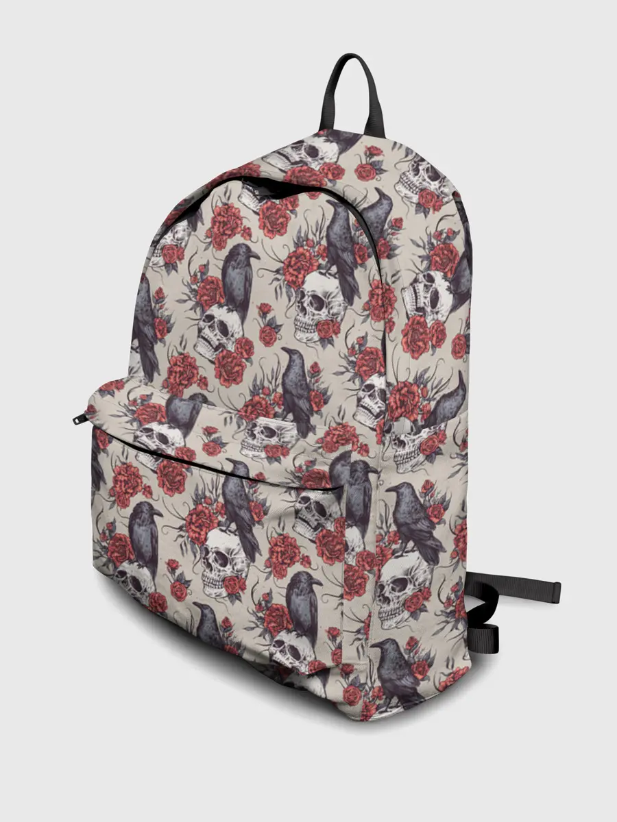 Рюкзак джинсовый / Skull raven