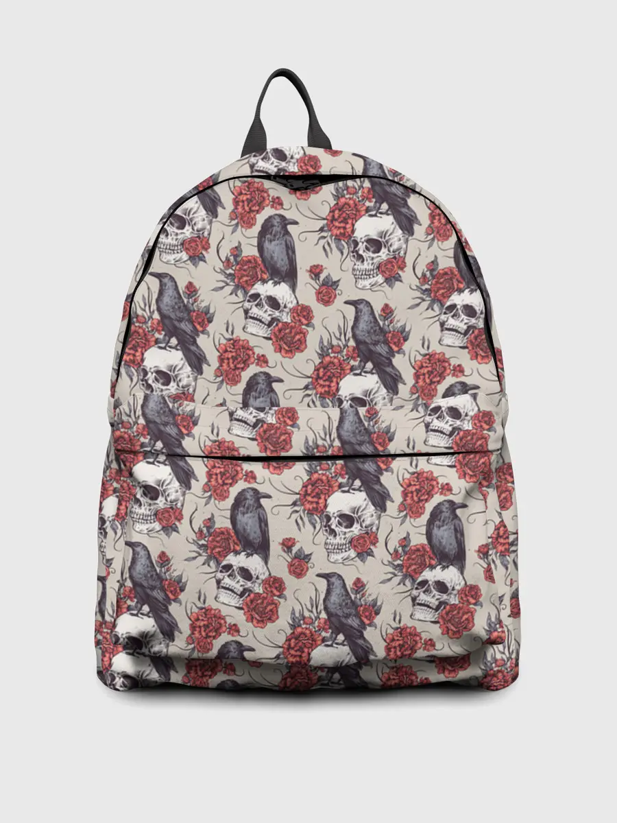 Рюкзак джинсовый / Skull raven