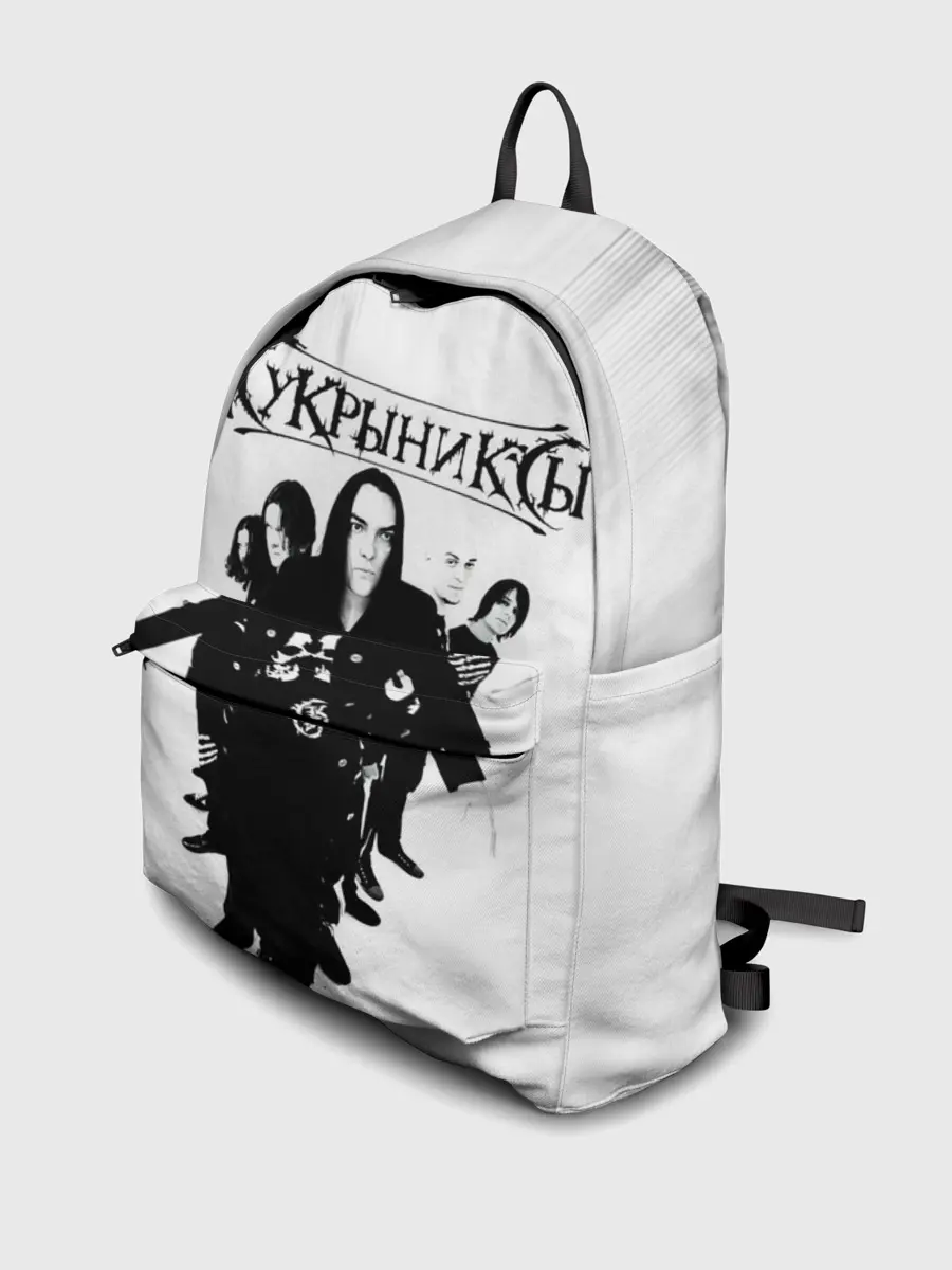 Рюкзак джинсовый / Группа Кукрыниксы