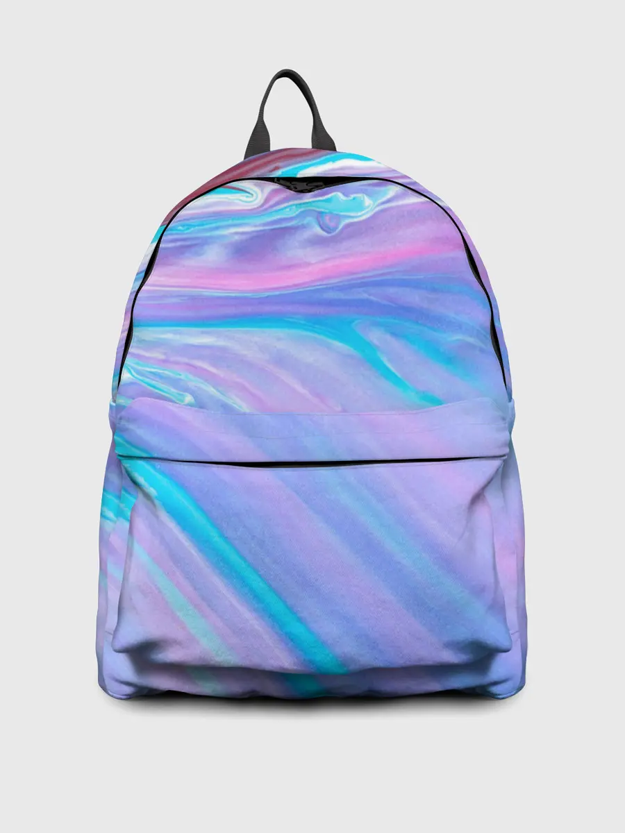 Рюкзак джинсовый / Абстрактный прилив