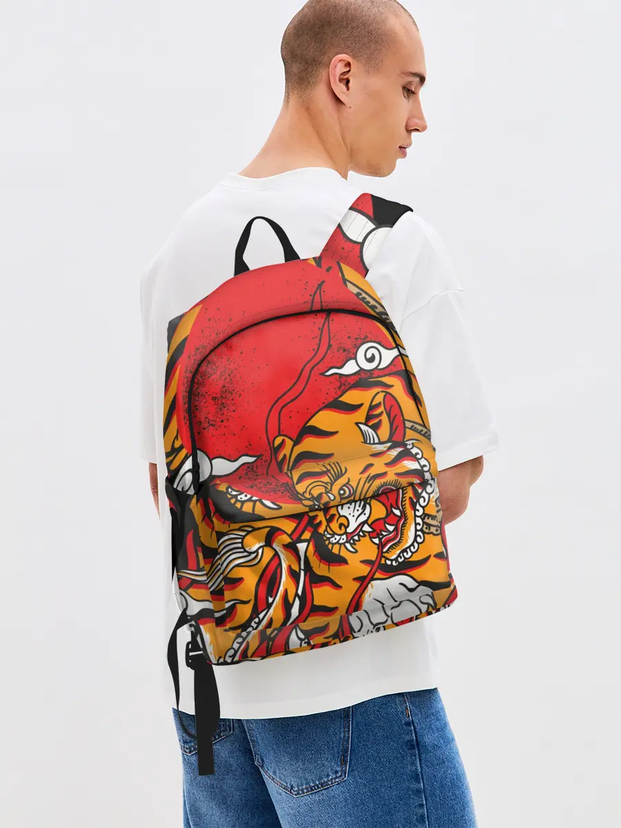 Рюкзак джинсовый / Год тигра